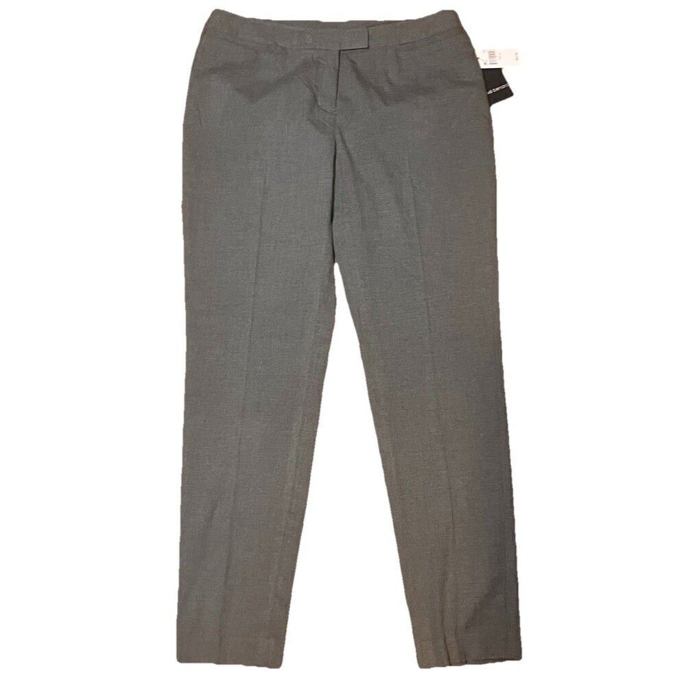 NWT Harve Benard Straight Leg Dress Pants Womens Size 10 Gray